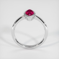 1.24 Ct. Ruby Ring, 18K White Gold 3