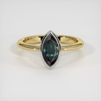 1.16 Ct. Gemstone Ring, 14K White & Yellow 1