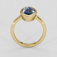 3.00 Ct. Bi Color Sapphire Ring, 10K Yellow Gold 3