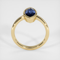 1.76 Ct. Blue Sapphire Ring, 10K Yellow Gold 3