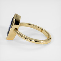 1.76 Ct. Blue Sapphire Ring, 10K Yellow Gold 4