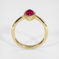 1.24 Ct. Ruby Ring, 14K Yellow Gold 3