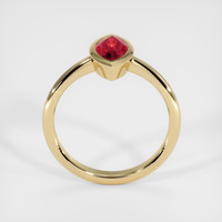 1.31 Ct. Ruby Ring, 14K Yellow Gold 3
