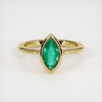 Emerald Ring 1.02 Ct., 18K Yellow Gold Preview