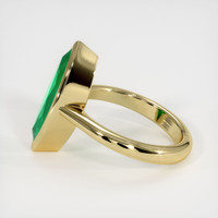 3.07 Ct. Emerald Ring, 18K Yellow Gold 4