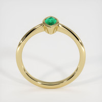 Emerald Ring 0.31 Ct., 18K Yellow Gold Preview