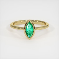 Emerald Ring 0.47 Ct., 18K Yellow Gold Preview
