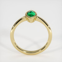 Emerald Ring 0.47 Ct., 18K Yellow Gold Preview