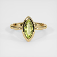 1.29 Ct. Gemstone Ring, 18K Yellow Gold 1
