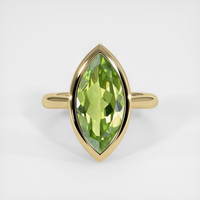 6.18 Ct. Gemstone Ring, 18K Yellow Gold 1