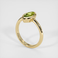 1.03 Ct. Gemstone Ring, 18K Yellow Gold 2