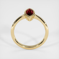 1.13 Ct. Ruby Ring, 18K Yellow Gold 3