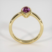 1.81 Ct. Purple Sapphire Ring, 18K Yellow Gold 3