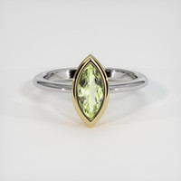 1.09 Ct. Gemstone Ring, 14K Yellow & White 1