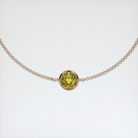 1.23 Ct.Tw. Gemstone Bracelet, 14K Rose Gold 1