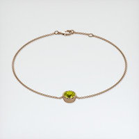 1.01 Ct.Tw. Gemstone Bracelet, 14K Rose Gold 2