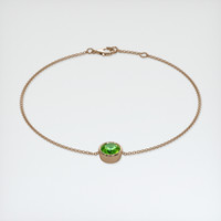 <span>1.20</span>&nbsp;<span class="tooltip-light">Ct.Tw.<span class="tooltiptext">Total Carat Weight</span></span> Gemstone Bracelet, 14K Rose Gold 2