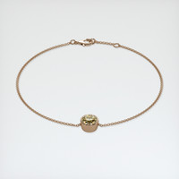 1.21 Ct.Tw. Gemstone Bracelet, 14K Rose Gold 2