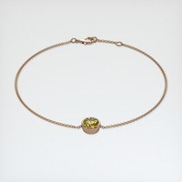 <span>1.01</span>&nbsp;<span class="tooltip-light">Ct.Tw.<span class="tooltiptext">Total Carat Weight</span></span> Gemstone Bracelet, 14K Rose Gold 2