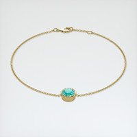 <span>1.25</span>&nbsp;<span class="tooltip-light">Ct.Tw.<span class="tooltiptext">Total Carat Weight</span></span> Gemstone Bracelet, 18K Yellow Gold 2