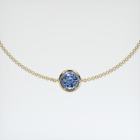 1.25 Ct.Tw. Gemstone Bracelet, 18K Yellow Gold 1