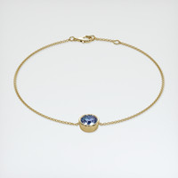 1.25 Ct.Tw. Gemstone Bracelet, 18K Yellow Gold 2