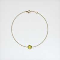 <span>1.01</span>&nbsp;<span class="tooltip-light">Ct.Tw.<span class="tooltiptext">Total Carat Weight</span></span> Gemstone Bracelet, 18K Yellow Gold 3