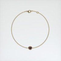 <span>0.92</span>&nbsp;<span class="tooltip-light">Ct.Tw.<span class="tooltiptext">Total Carat Weight</span></span> Gemstone Bracelet, 18K Yellow Gold 3