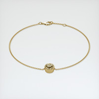 1.21 Ct.Tw. Gemstone Bracelet, 18K Yellow Gold 2