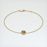 <span>1.02</span>&nbsp;<span class="tooltip-light">Ct.Tw.<span class="tooltiptext">Total Carat Weight</span></span> Gemstone Bracelet, 18K Yellow Gold 2