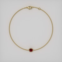 Ruby Bracelet 0.41 Ct.Tw.Total Carat Weight 18K Yellow Gold Preview