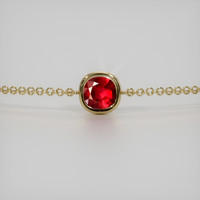 Ruby Bracelet 0.41 Ct.Tw.Total Carat Weight 18K Yellow Gold Preview