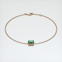 1.04 Ct.Tw. Gemstone Bracelet, 14K Rose Gold 2