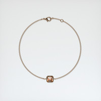 1.15 Ct.Tw. Gemstone Bracelet, 14K Rose Gold 3