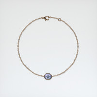 1.06 Ct.Tw. Gemstone Bracelet, 14K Rose Gold 3