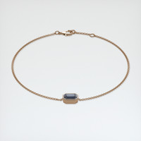 <span>1.06</span>&nbsp;<span class="tooltip-light">Ct.Tw.<span class="tooltiptext">Total Carat Weight</span></span> Gemstone Bracelet, 14K Rose Gold 2