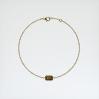 <span>0.96</span>&nbsp;<span class="tooltip-light">Ct.Tw.<span class="tooltiptext">Total Carat Weight</span></span> Gemstone Bracelet, 18K Yellow Gold 3