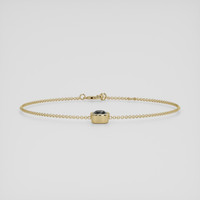 <span>1.32</span>&nbsp;<span class="tooltip-light">Ct.Tw.<span class="tooltiptext">Total Carat Weight</span></span> Grey Spinel Bracelet, 18K Yellow Gold 2