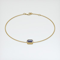 <span>0.98</span>&nbsp;<span class="tooltip-light">Ct.Tw.<span class="tooltiptext">Total Carat Weight</span></span> Gemstone Bracelet, 18K Yellow Gold 2