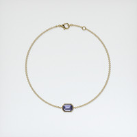 <span>0.98</span>&nbsp;<span class="tooltip-light">Ct.Tw.<span class="tooltiptext">Total Carat Weight</span></span> Gemstone Bracelet, 18K Yellow Gold 3