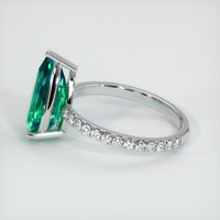 3.23 Ct. Emerald Ring, Platinum 950 4