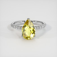 2.57 Ct. Gemstone Ring, Platinum 950 1