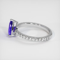 1.14 Ct. Gemstone Ring, Platinum 950 4