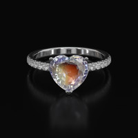 2.00 Ct. Gemstone Ring, Platinum 950 1