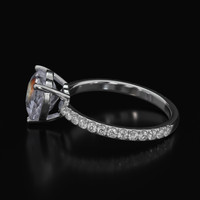 2.00 Ct. Gemstone Ring, Platinum 950 4