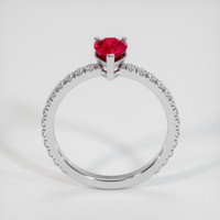 1.02 Ct. Ruby Ring, Platinum 950 3