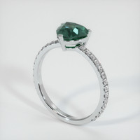 1.65 Ct. Sapphire Ring, Platinum 950 2