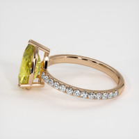 2.57 Ct. Gemstone Ring, 18K Rose Gold 4