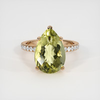 6.23 Ct. Gemstone Ring, 18K Rose Gold 1