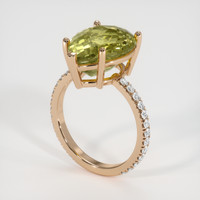 6.23 Ct. Gemstone Ring, 18K Rose Gold 2